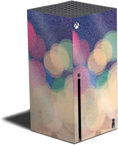 MIGHTY SKINS Glossy Glitter Skin Compatible with Xbox Series X - Focus | Protective, Durable High-Gloss Glitter Finish | Easy to Apply and Change Styles | Made in The USA (GL-MIXBSERX-Focus) in Saudi Arabia