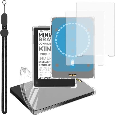 Clear Magnetic Protective Case for XTEINK X3 E-Book Reader | Strong Magnetic Hold & Ultra-Thin Lightweight Durable Cover, 2 Pack Anti-Scratch Ultra Clear Screen Protector Film in Kuwait