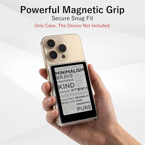 Clear Magnetic Protective Case for XTEINK X3 E-Book Reader | Strong Magnetic Hold & Ultra-Thin Lightweight Durable Cover, 2 Pack Anti-Scratch Ultra Clear Screen Protector Film in Kuwait