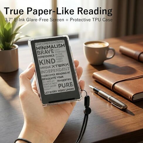 Clear Magnetic Protective Case for XTEINK X3 E-Book Reader | Strong Magnetic Hold & Ultra-Thin Lightweight Durable Cover, 2 Pack Anti-Scratch Ultra Clear Screen Protector Film in Kuwait