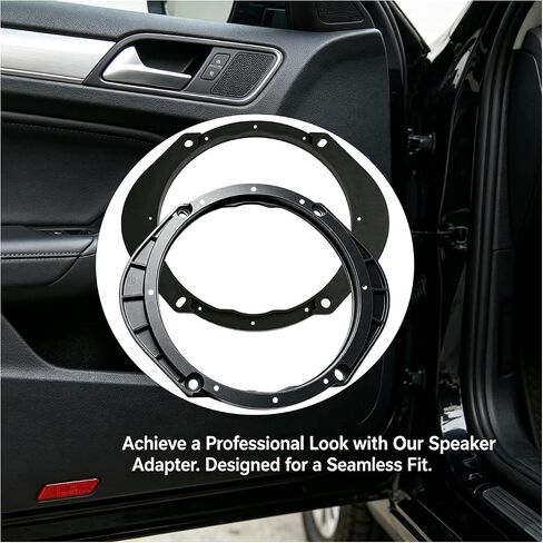 5x7 6x8 to 6.5 Inch Door Speaker Spacer Bracket Adapter for Ford Lincoln in Saudi Arabia