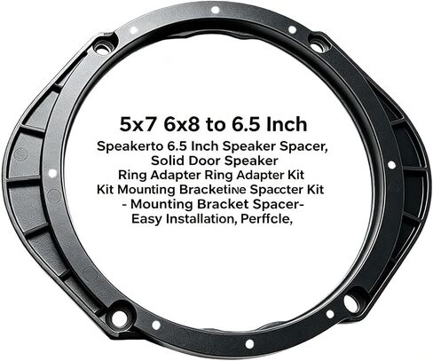 5x7 6x8 to 6.5 Inch Door Speaker Spacer Bracket Adapter for Ford Lincoln in Saudi Arabia