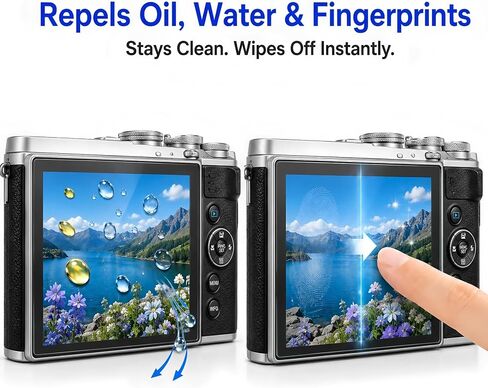 Model-Specific Custom Fit for Ricoh Pentax Q10/Q Camera Screen Protector – 2-Pack, 0.3mm 9H Hardness Tempered Glass, Full-Screen Edge-to-Edge, Bubble-Free, Anti-Scratch, Easy Installation in Saudi Arabia