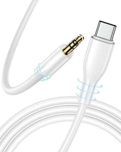 Aux Cord to USB C, USB TypeC to 3.5mm Audio Aux Jack Cable for iPhone 17/16 in Saudi Arabia