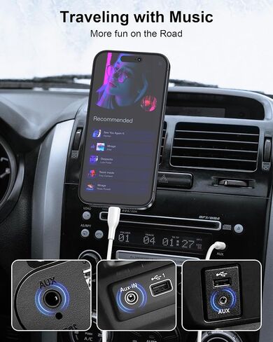 Aux Cord to USB C, USB TypeC to 3.5mm Audio Aux Jack Cable for iPhone 17/16 in Saudi Arabia