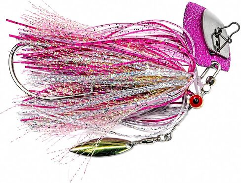 Chitta Chatta Fishing Lure – Next Generation Dual-Bladed Vibrating Swim Jig, Weedless EWG Hook, Veteran Handcrafted in Saudi Arabia