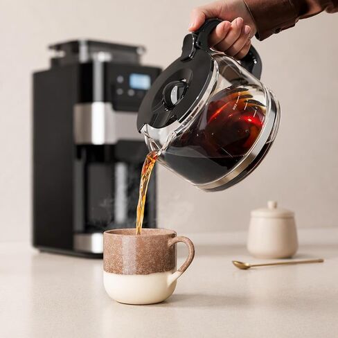Kismile Automatic Grind & Brew Coffee Maker with Burr Grinder in Saudi Arabia