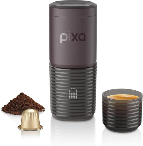 WACACO Pixapresso Espresso Machine Electric & Portable (Dark Burgundy) in Saudi Arabia