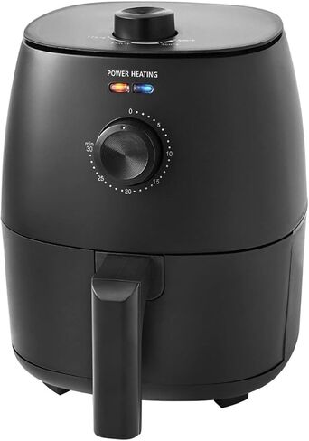 2.2 Quart Capacity Air Fryer,Non-Stick, Dishwasher Safe Basket,1150W,Black in Saudi Arabia