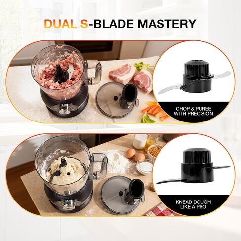 12 Cup Smart Food Processor, Electric Food Chopper in Saudi Arabia