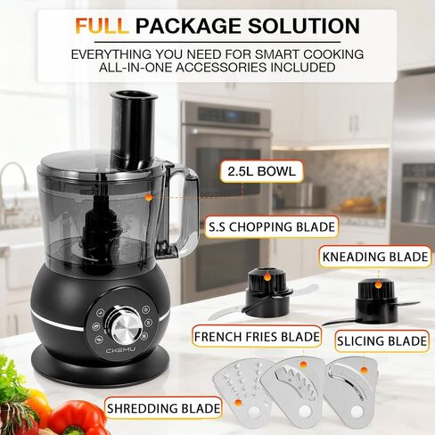 12 Cup Smart Food Processor, Electric Food Chopper in Saudi Arabia