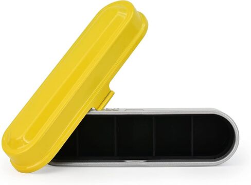 KODAK Film Case - for 5 Rolls of 35mm Films - Compact, Retro Steel Case to Sort and Safeguard Film Rolls (Blue) (Film is not Included) in Saudi Arabia