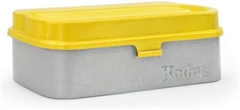KODAK Film Case - for 5 Rolls of 35mm Films - Compact, Retro Steel Case to Sort and Safeguard Film Rolls (Blue) (Film is not Included) in Saudi Arabia