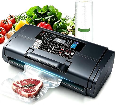 95KPa 10-in-1 Commercial Vacuum Sealer Double Heat Seal Device in Saudi Arabia