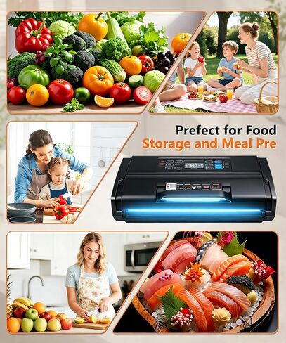 95KPa 10-in-1 Commercial Vacuum Sealer Double Heat Seal Device in Saudi Arabia