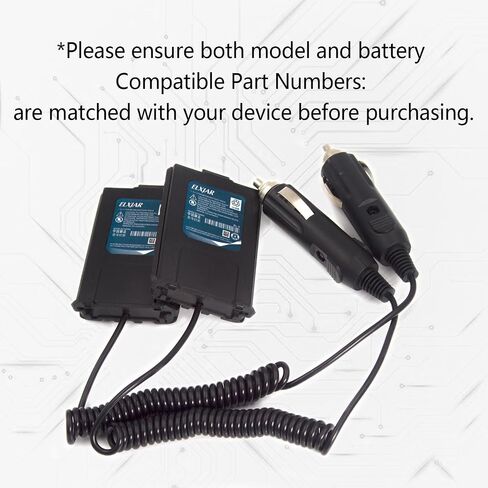 (2-Pack) BL-5 Battery Eliminator for UV-5R, UV-5X3, UV-5RA, BF-F8 in Saudi Arabia