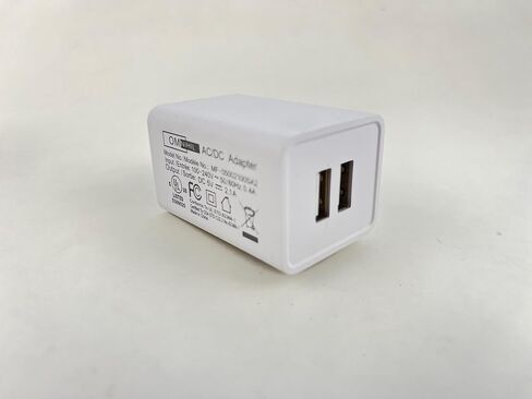 [UL Listed] OMNIHIL 2-Port Wall Charger Compatible with Cobra ACXT1035R FLT Two-Way Radio in Saudi Arabia