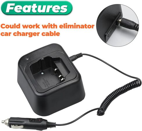 BC-119N Desktop Charger + AD-110 for ICOM BP-235 BP-253 BP-254 in Saudi Arabia