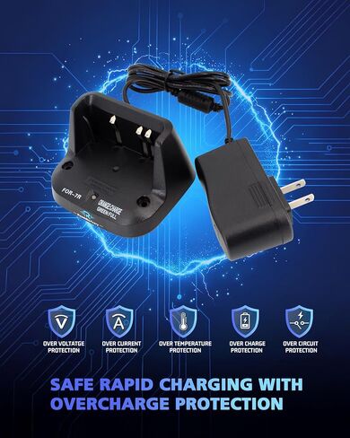CD-15A Desktop Charger for YAESU VX-5R/6R/7R & FNB-58/FNB-80 Battery in Saudi Arabia
