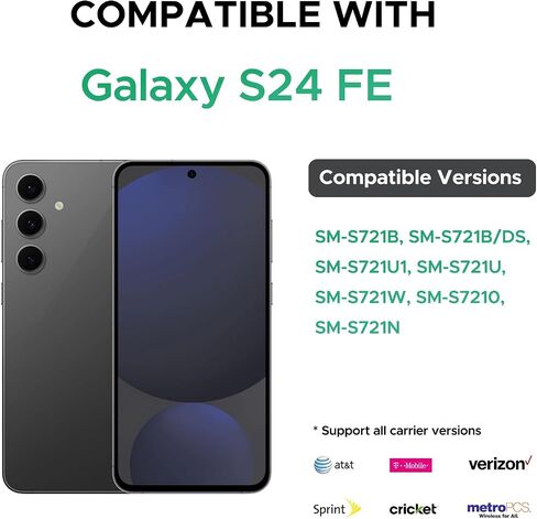GREEN FUSION for Galaxy S24 FE Battery Replacement Kit, Capacity Li-ion Battery Compatible with Samsung S24 FE SM-S721B/U/U1/W/N Series, Includes Repair Tools & Instruction in Saudi Arabia