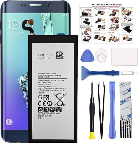 GREEN FUSION for Galaxy S24 FE Battery Replacement Kit, Capacity Li-ion Battery Compatible with Samsung S24 FE SM-S721B/U/U1/W/N Series, Includes Repair Tools & Instruction in Saudi Arabia