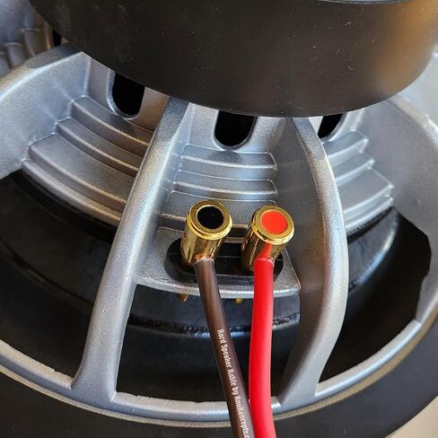 KnuKonceptz Kord Speaker Kable 10 Gauge Oxygen Free Copper Speaker Wire 50' Red/Black in Saudi Arabia