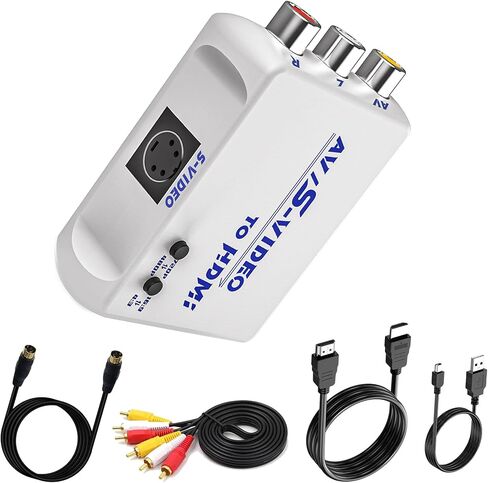 RCA to HDMI Converter, S Video to HDMI Converter. in Saudi Arabia