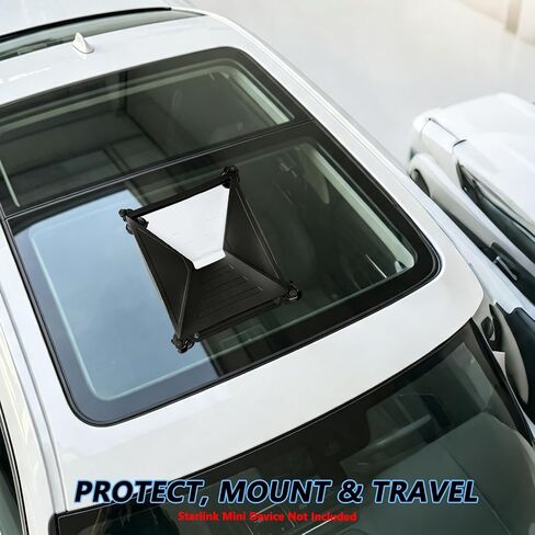 Starlink Mini Case with Suction Cup Mount Kit No-Drill for RV Car in Saudi Arabia