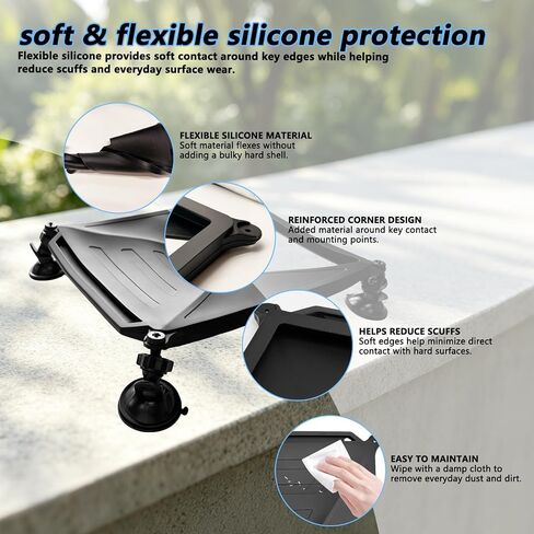 Starlink Mini Case with Suction Cup Mount Kit No-Drill for RV Car in Saudi Arabia
