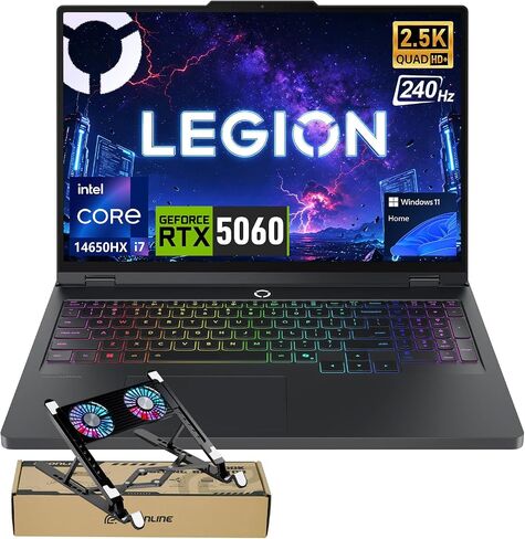 Lenovo Legion Pro 5i RTX 5060 Intel Core i7-14650HX 240Hz Gaming Laptop in Saudi Arabia