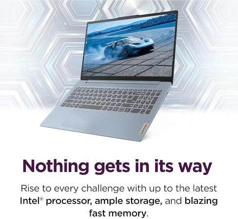 Lenovo IdeaPad Slim 3i • 15.6" FHD Laptop with Microsoft Office 365 • Intel N150 • 8GB DDR5 • 128GB PCle SSD • Lightweight • Win 11 in Saudi Arabia