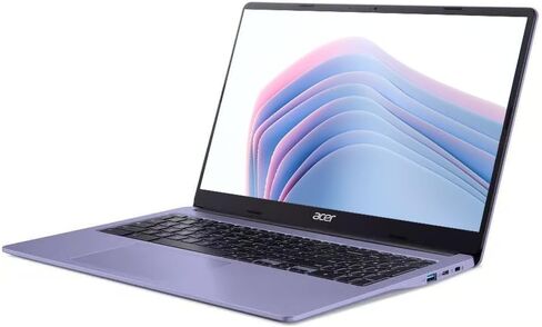 Acer 2026 15" FHD IPS Chromebook, Intel Celeron Processor Up to 2.78GHz, 4GB DDR5, 64GB Storage, Ultra-Fast WiFi 6, Chrome OS, Dale Purple, Renewed in Saudi Arabia