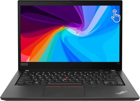 Lenovo Thinkpad T14 Gen 2 14" Touchscreen Laptop, i5 1145G7 2.6Ghz, 16GB DDR4, 256GB NVMe SSD, 1080p Full HD, Thunderbolt 4, HDMI, Webcam, Windows 11 Pro - Black (Renewed) in Saudi Arabia