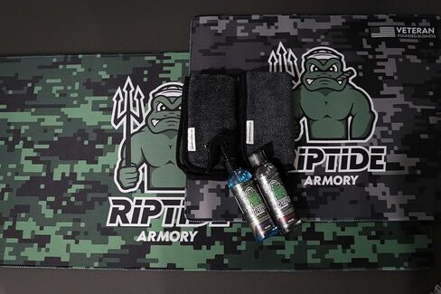Riptide Armory Ultimate Cleaning Kit - Cleans, Lubes, Protects - Advanced Formula - Veteran Founded & Formulated by Former US Navy Seal in Saudi Arabia