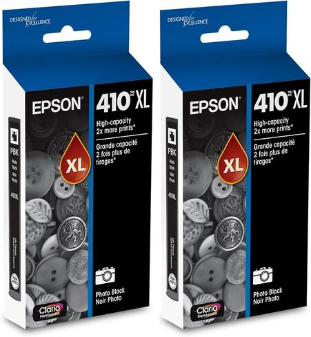 Epson 410 Claria Premium Ink High Capacity (T410XL020) Works with Expression XP-530, 630, 640, 7100, 830 in Kuwait