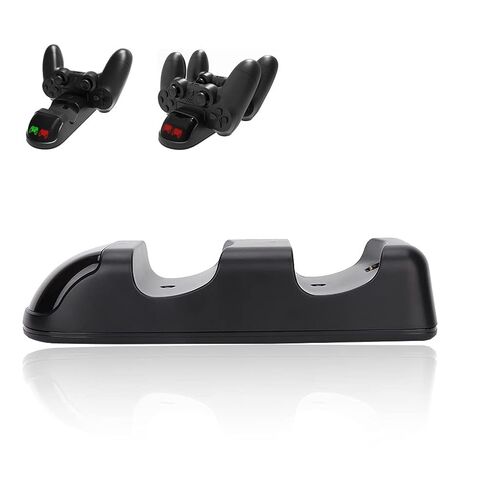 Controller Charger Dock, Dual Fast Charging Station Stand with LED Indicators for Slim Pro Controllers ABS Black 16.8cm in Saudi Arabia
