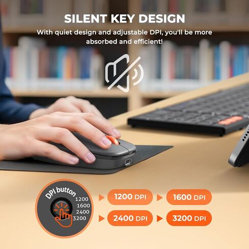 MEETION Foldable Keyboard and Mouse Combo, Bluetooth Portable Set in Saudi Arabia