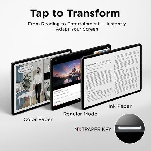 TCL NXTPAPER 11 Plus Android Tablet, 11.5" 2.2K 120Hz Display, 8+256GB in Saudi Arabia