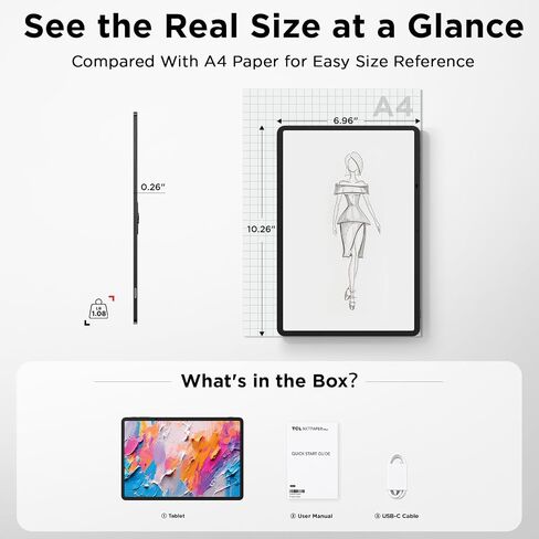 TCL NXTPAPER 11 Plus Android Tablet, 11.5" 2.2K 120Hz Display, 8+256GB in Saudi Arabia