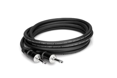كابل مكبر صوت Hosa SKJ-405 Pro، REAN 1/4 بوصة TS إلى نفسه، 5 أقدام in Saudi Arabia
