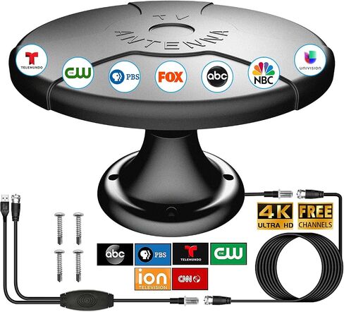 Outdoor RV TV Antenna for Camper, Digital 4K HDTV RV Antenna Roof Mount in Saudi Arabia