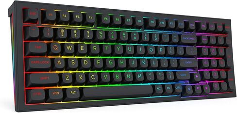 Redragon K723 Wireless Mechanical Gaming Keyboard, Creamy Switches, White in Saudi Arabia