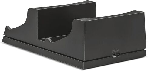 Trust GXT 235 Dual Dock Charger for PS4 Dualshock,2 Port - T21681, Black, Small in Saudi Arabia