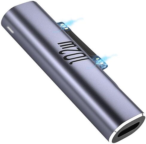 شاحن مغناطيسي 102 وات للسطح - محول شحن USB C أنثى إلى ذكر مغناطيسي، ملحق شاحن طاقة PD من النوع C لـ Microsoft Pro، Surface-Book، Surface-Go، قلم Surface-Slim 2، Surface-Duo 2 in Saudi Arabia