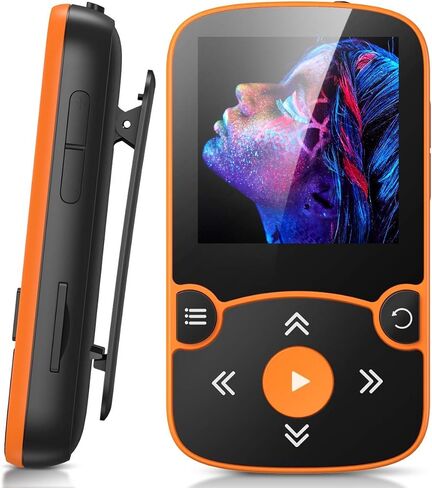 AGPTEK 32GB MP3 Player with Clip, A65 Bluetooth 5.3 Music Player for Sports in Saudi Arabia