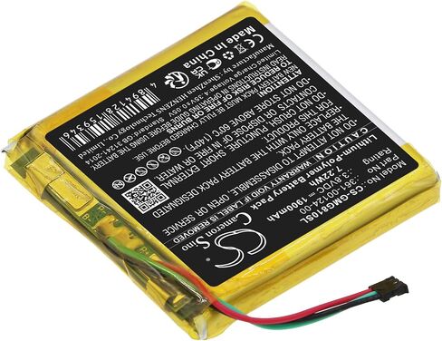 Battery for Garmin Approach G80,fit Part NO:361-00124-00 (1900mAh) in Saudi Arabia