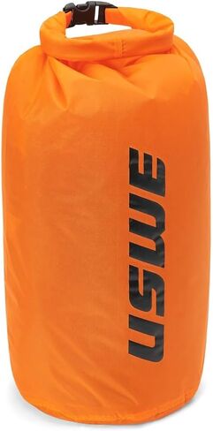 USWE Torr DrySack - Ultra-Durable Waterproof Bag for Hydration Packs, Perfect for Hiking, Cycling, Kayaking - Compact, Lightweight, Roll-Top Seal Storage Solution for Outdoor Adventures (20L, Orange) in Saudi Arabia