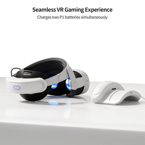 ANNAPRO Ultimate VR Full Kit for Meta Quest 3/3S: A3 Max Battery Head Strap + P1 Battery Pack + CS1 Charging Dock + Carrying Case, Complete Portable Power & Travel System in Saudi Arabia