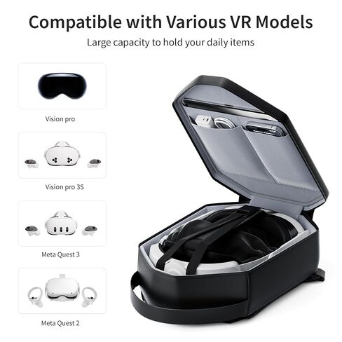 ANNAPRO Ultimate VR Full Kit for Meta Quest 3/3S: A3 Max Battery Head Strap + P1 Battery Pack + CS1 Charging Dock + Carrying Case, Complete Portable Power & Travel System in Saudi Arabia