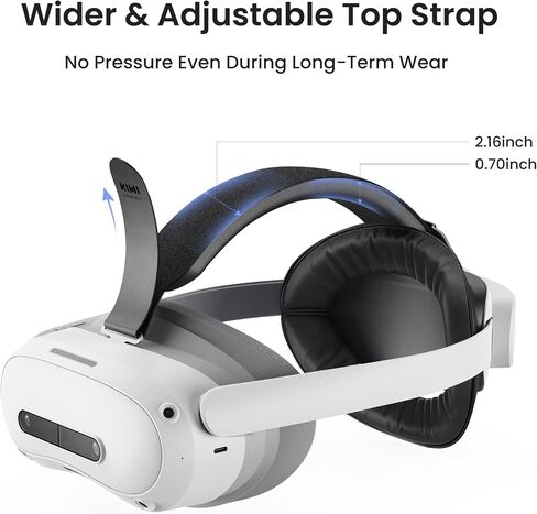 KIWI design T1 Comfortable Head Strap for Pico 4 Ultra/4 Ultra Enterprise in Saudi Arabia